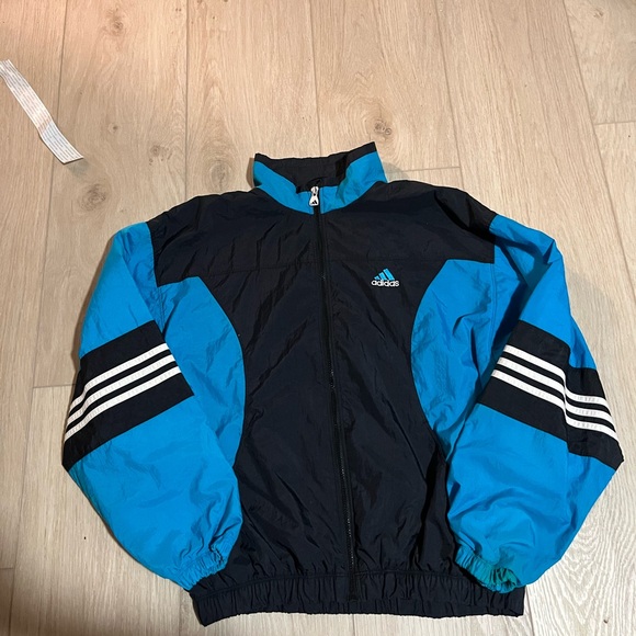 Vintage 1990s Adidas windbreaker size Large - Picture 1 of 6